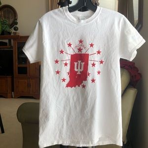 White Indiana/IU Tshirt